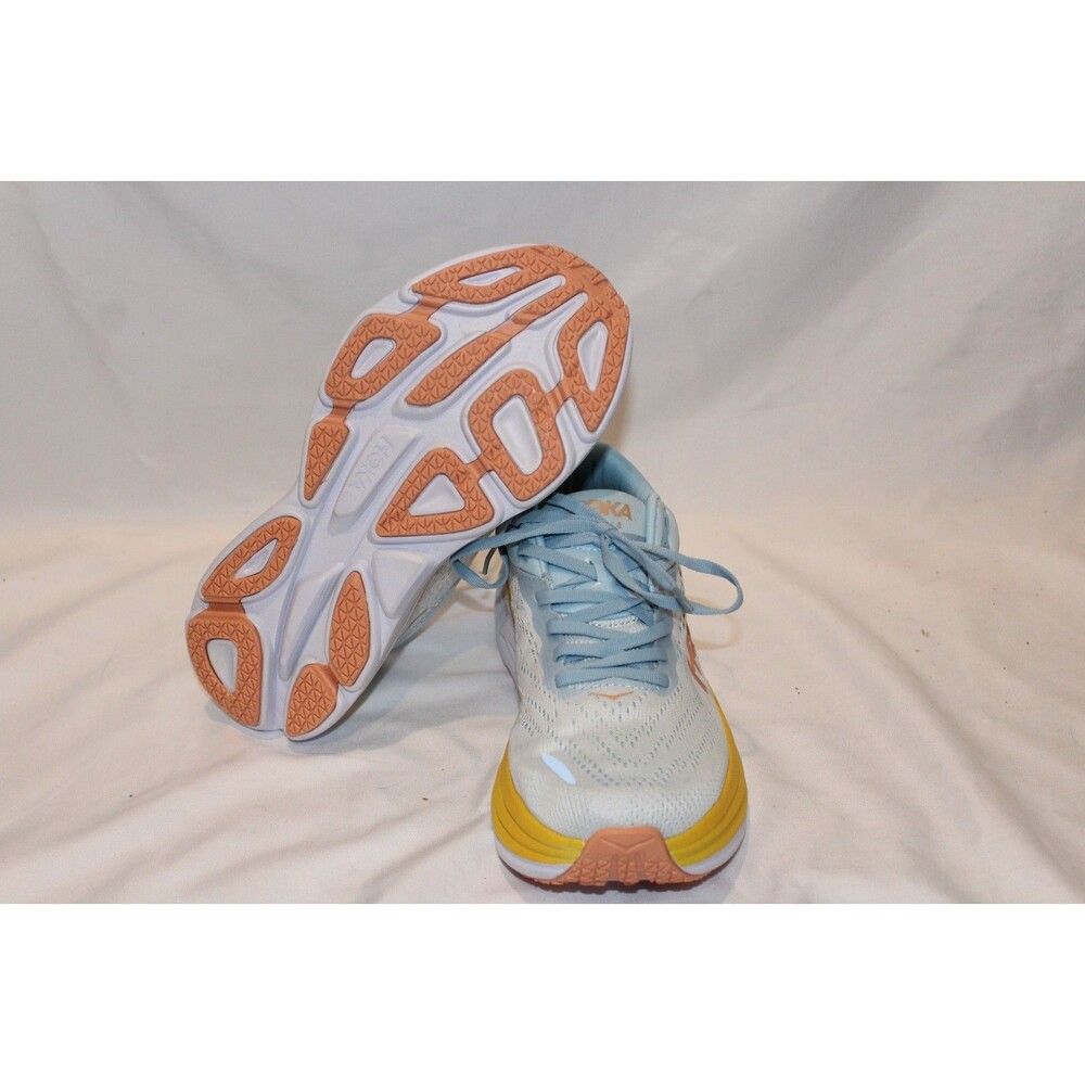 NIB Hoka One Women's Bondi 8 Running Athletic Sneakers SSCA NIB 5 BLUE - Picture 7 of 9